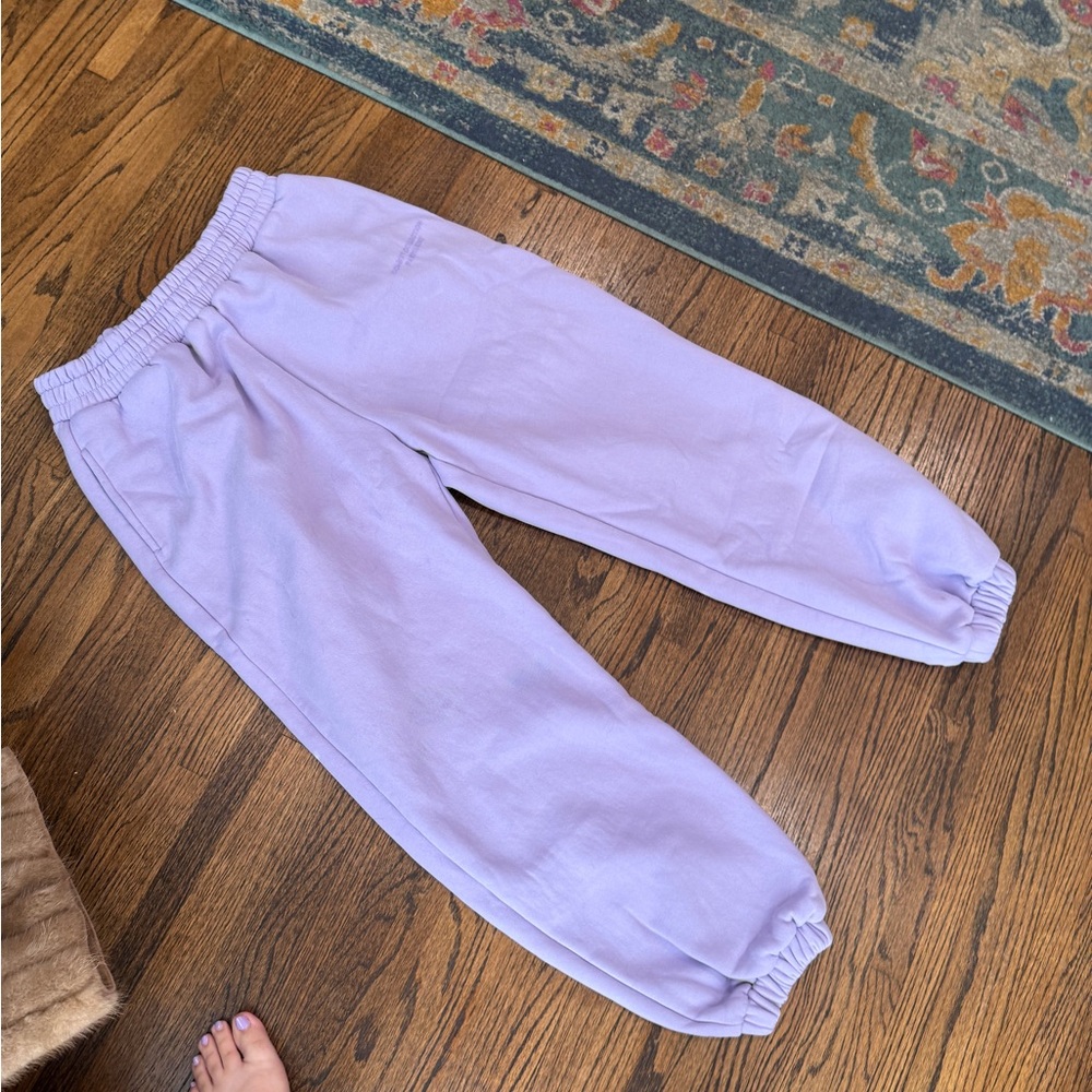 Comfrt Sweat Pants Lavender Pastel Edit